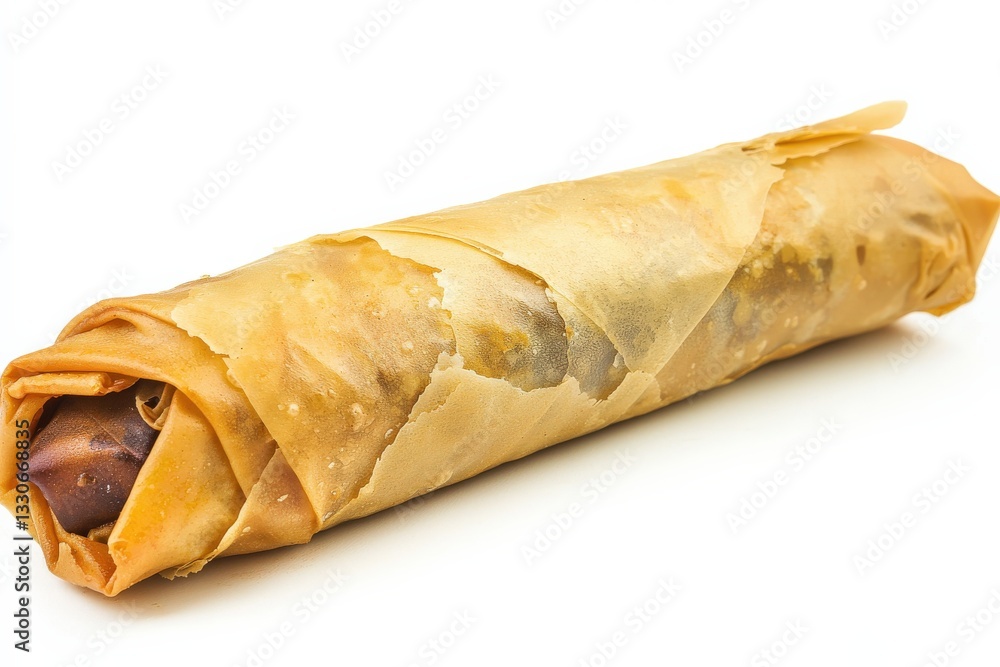 Perfectly Fried Egg Roll with Crispy Wrapper Perfectly Fried Egg Roll with Crispy Wrapper
