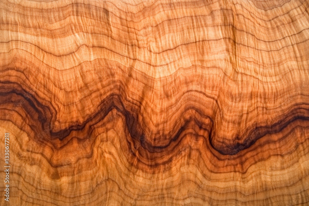 Naklejka premium Beautifully detailed wood grain pattern showcasing unique textures and colors in natural light