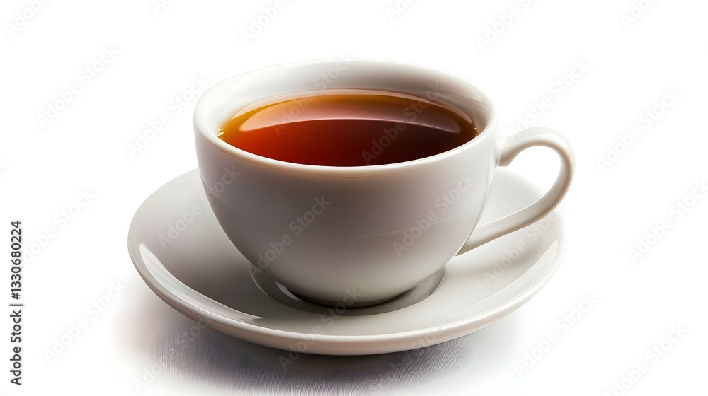 Cup of tea isolated on white Cup of tea isolated on white