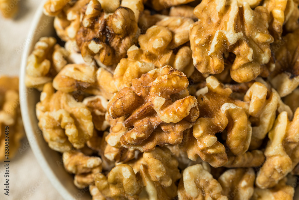 Organic Raw Walnut Halfs Organic Raw Walnut Halfs
