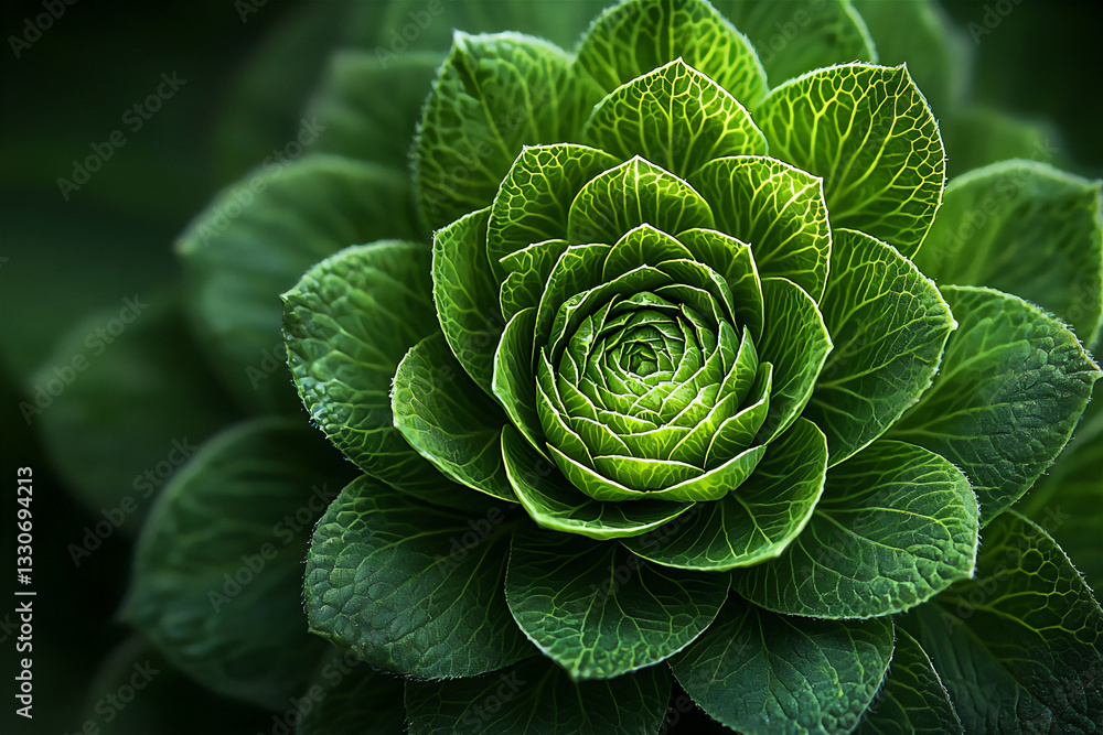 Fototapeta premium nature's geometry: creating art with natural patterns explore how to crea