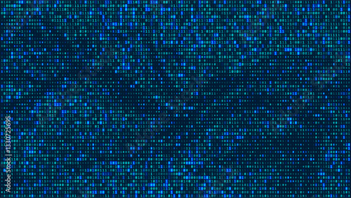Binary code background. Background of binary code with digits 1 and 0. Digital binary data and streaming digital code. Coding Software Programming code technology background. Vector illustration.