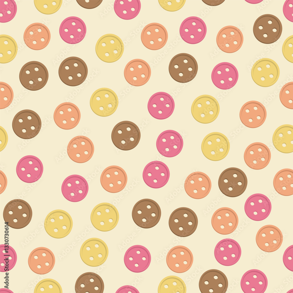 seamless button pattern for background, fabric, wrapping, etc. seamless button pattern for background, fabric, wrapping, etc.