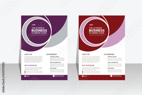 Flyer design. Leaflet presentation .Creative vector Business Marketing flayer