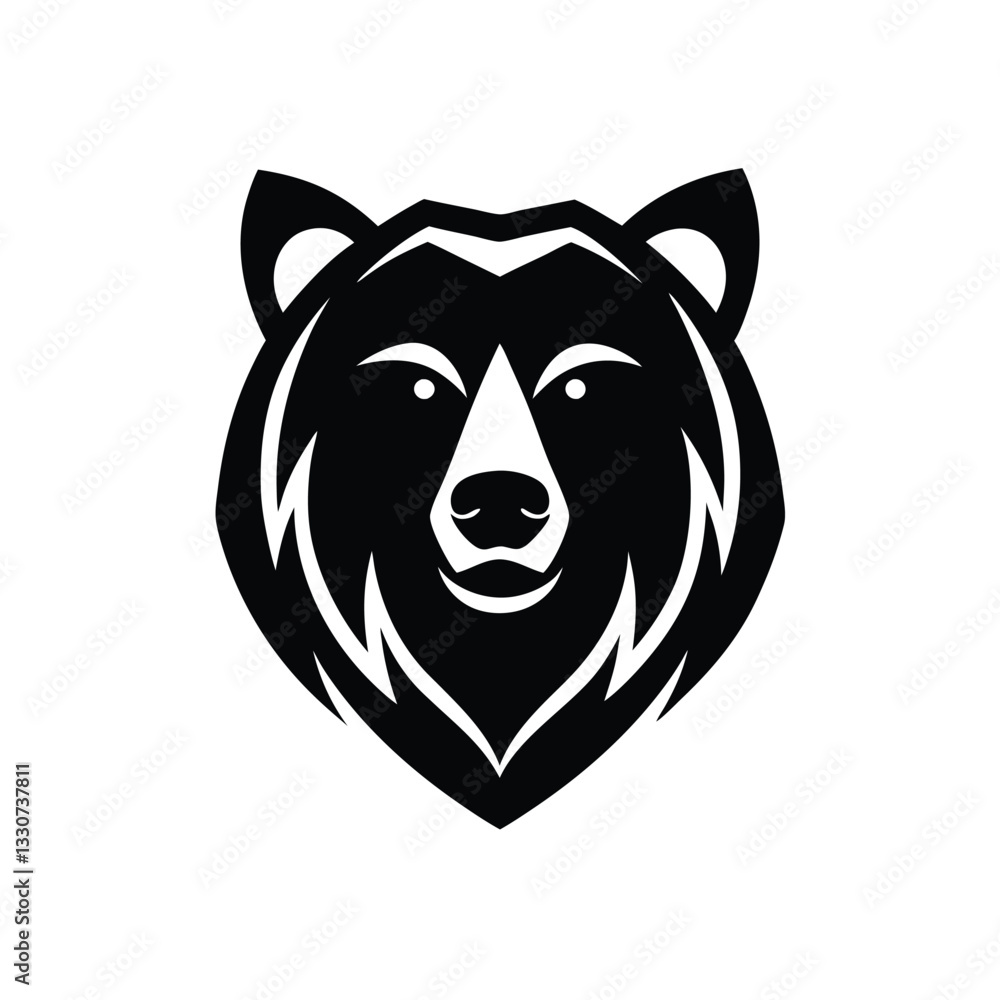 head of a bear vector illustration head of a bear vector illustration