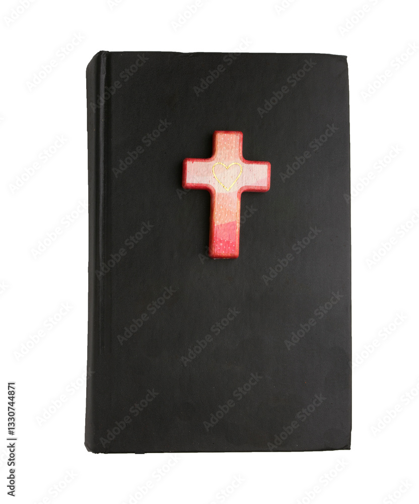 Obraz premium bible book with cross