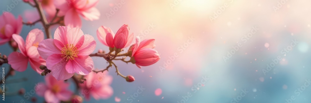 Subtle watercolor washes, blurred edges, soft focus, design, color