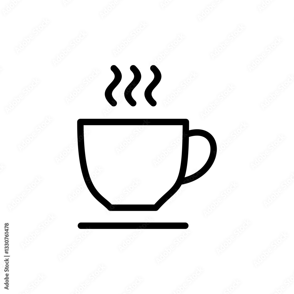 coffee cup icon vector illustration. cup a coffee sign and symbol coffee cup icon vector illustration. cup a coffee sign and symbol