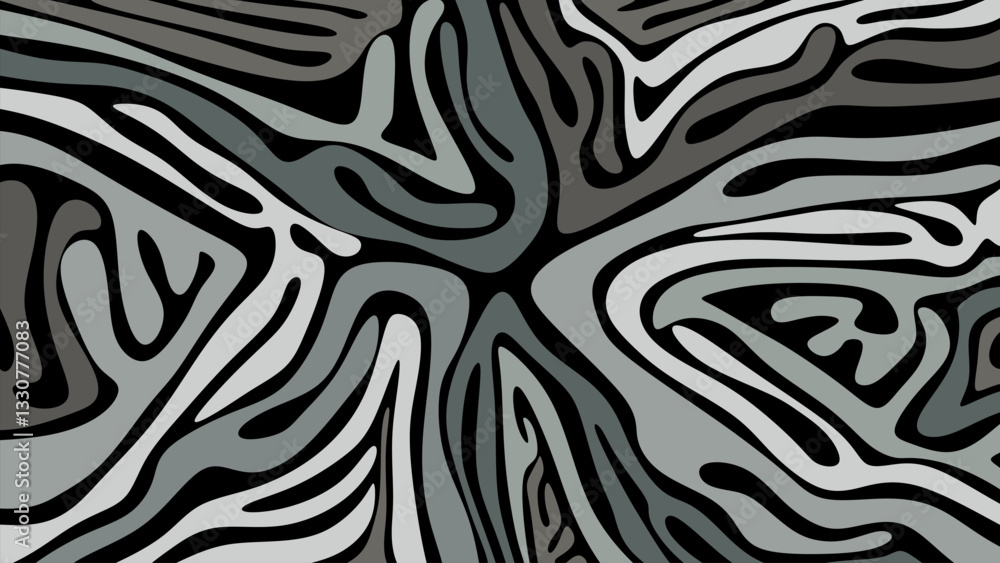 Obraz premium Abstract curved line background. Abstract wave line pattern texture