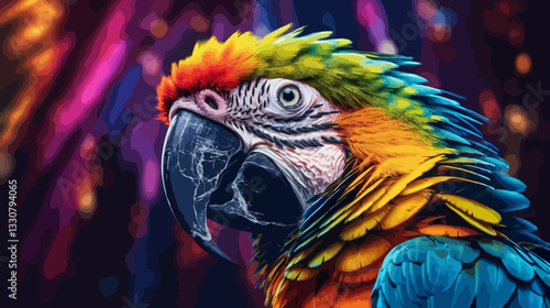 Parrot illustration