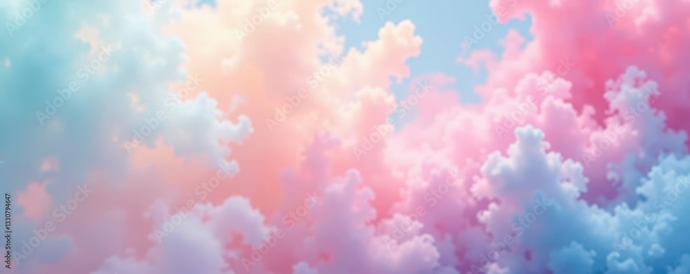 Blurred pastel tie-dye, abstract cloud-like pattern, pattern, wallpaper Blurred pastel tie-dye, abstract cloud-like pattern, pattern, wallpaper