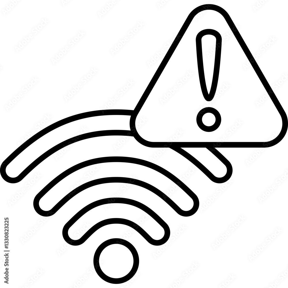 Signal Warning Icon