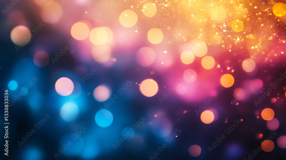 A stunning abstract composition of blurred lights with a dreamy bokeh effect, ideal for decorative or artistic backgrounds A stunning abstract composition of blurred lights with a dreamy bokeh effect, ideal for decorative or artistic backgrounds