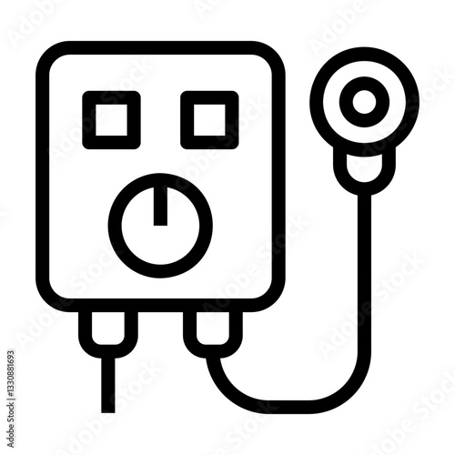 water heater Line Icon