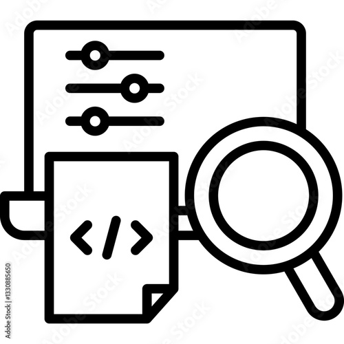 Code Review Icon
