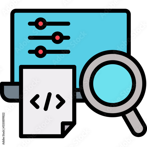 Code Review Icon