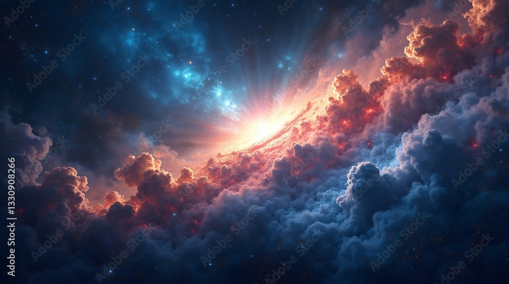 Fototapeta premium galaxy