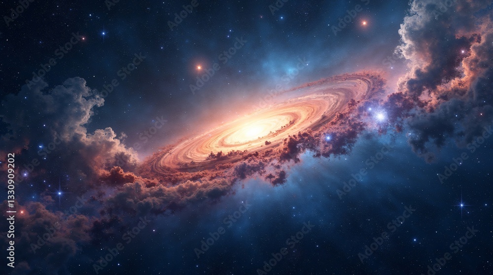 Fototapeta premium galaxy