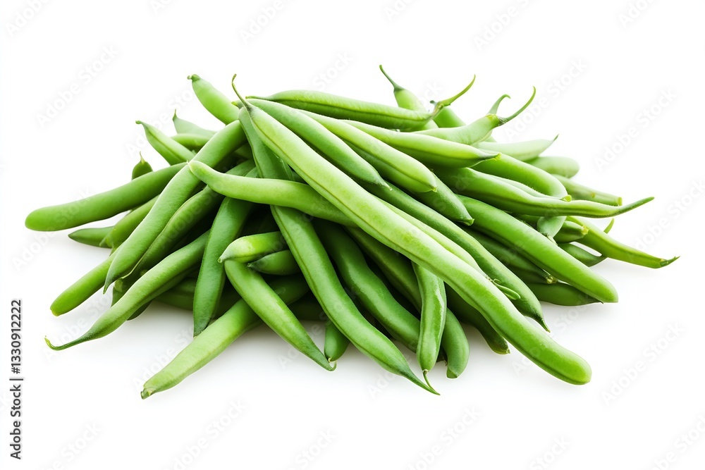 Fresh and Vibrant Green Beans Piled High for Healthy Cooking and Nutrition : Generative AI Fresh and Vibrant Green Beans Piled High for Healthy Cooking and Nutrition : Generative AI