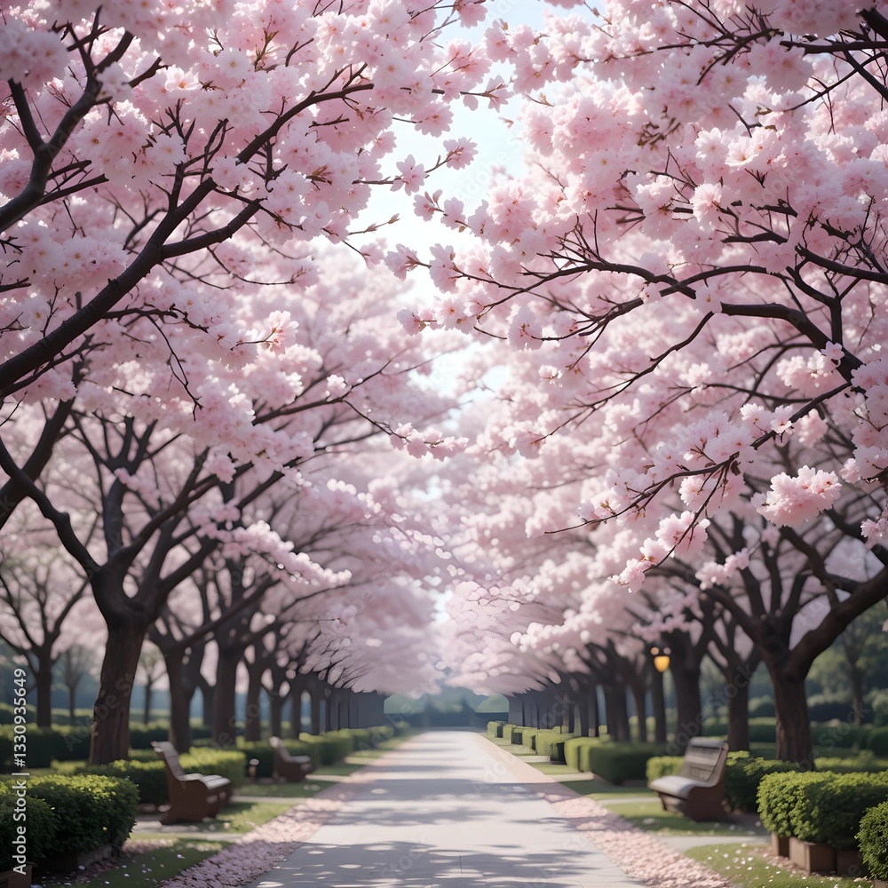 Obraz premium cherry blossom in spring