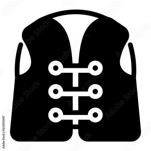 life jacket Solid icon
