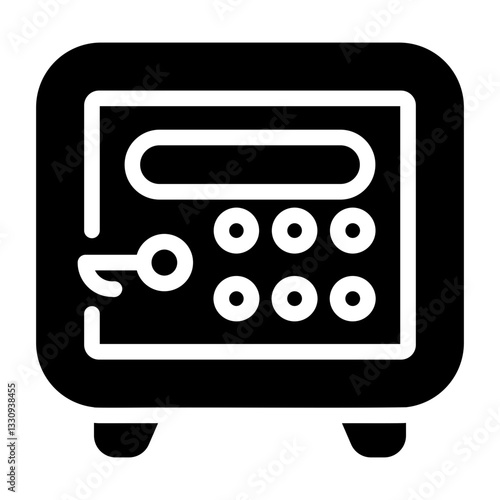safebox Solid icon