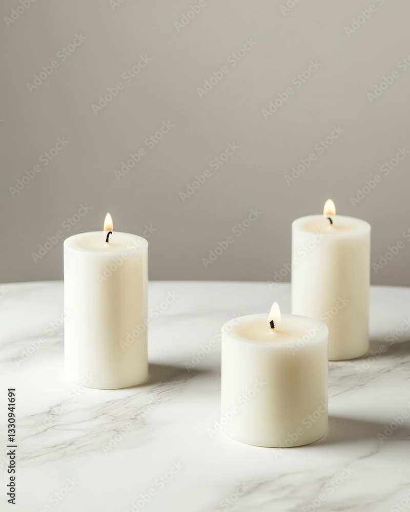 Serene Memorial Day Minimalism Remembrance Candles on Marble - Elegant Commemoration Styling for Modern Wellness and Reflective Design Storytelling Serene Memorial Day Minimalism Remembrance Candles on Marble - Elegant Commemoration Styling for Modern Wellness and Reflective Design Storytelling