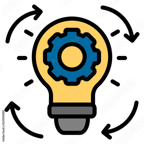 Innovation Process Icon