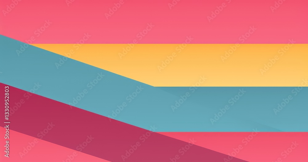Abstract geometric design featuring vibrant colors and layered shapes. Abstract geometric design featuring vibrant colors and layered shapes.