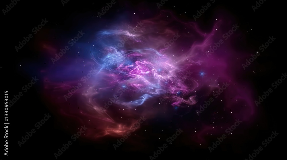 Fototapeta premium Cosmic_nebula_Galaxy_nebula_Colorful_Abstract_