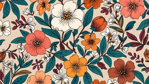 seamless floral pattern