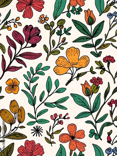 seamless floral pattern