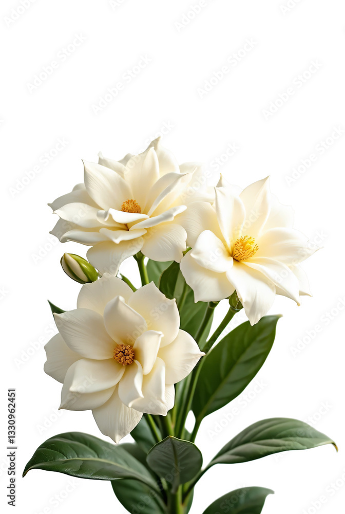 Fototapeta premium bouquet of white flowers