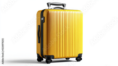 Wallpaper Mural Yellow boarding suitcase Torontodigital.ca