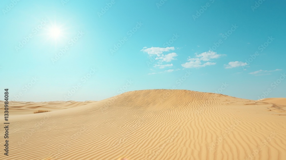 An infinite desert, the dunes stretching endlessly under the scorching sun. An infinite desert, the dunes stretching endlessly under the scorching sun.
