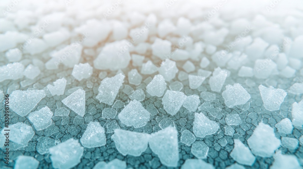 Sparkling Ice Crystals Macro Photography Frozen Texture Background Sparkling Ice Crystals Macro Photography Frozen Texture Background