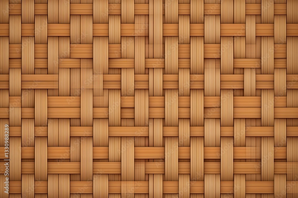 Detailed Close Up Woven Texture Background Light Brown Reed Pattern Detailed Close Up Woven Texture Background Light Brown Reed Pattern
