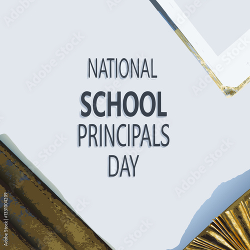 A colorful and cheerful digital illustration for School Principals' Day