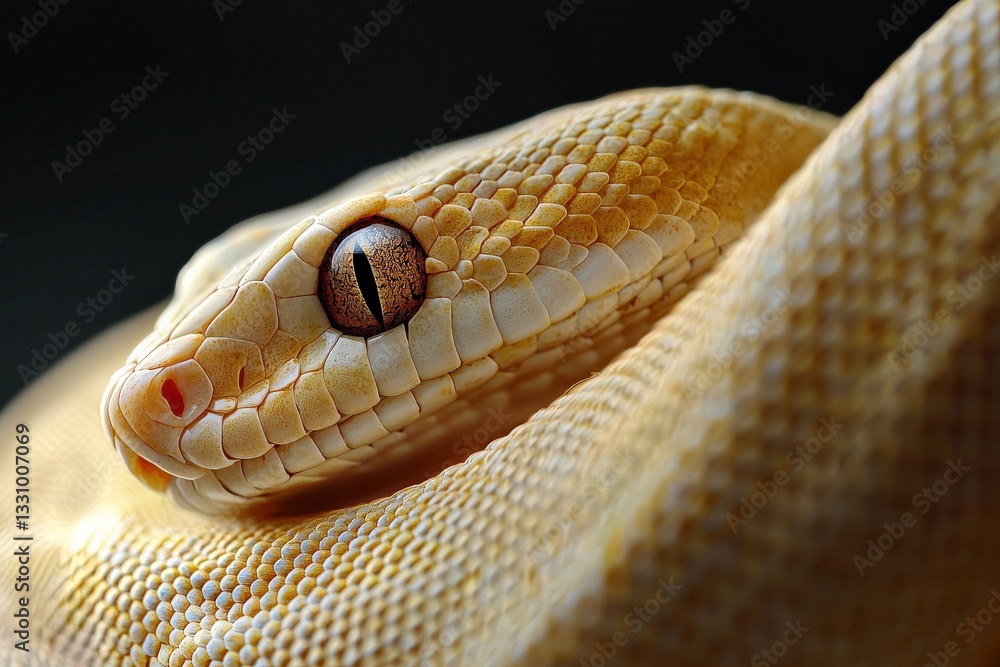 A close-up of a snake shedding its skin, showing detailed texture and transformation A close-up of a snake shedding its skin, showing detailed texture and transformation