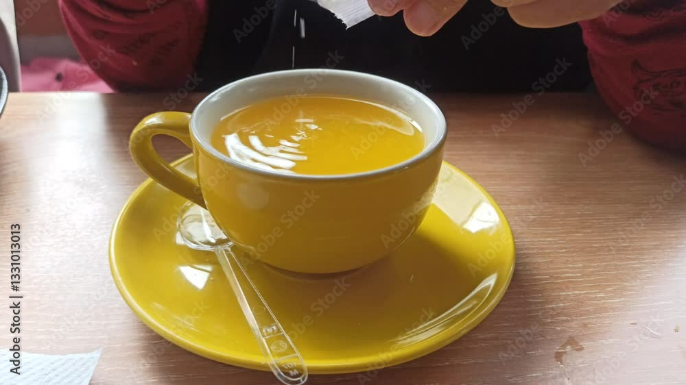 Very delicious hot lemon suitable for rainy weather Very delicious hot lemon suitable for rainy weather