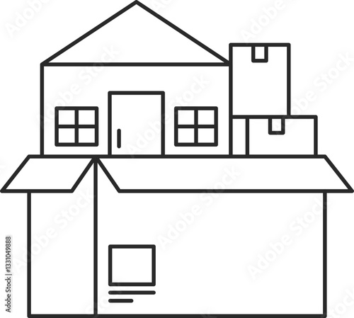 Moving Service Icon