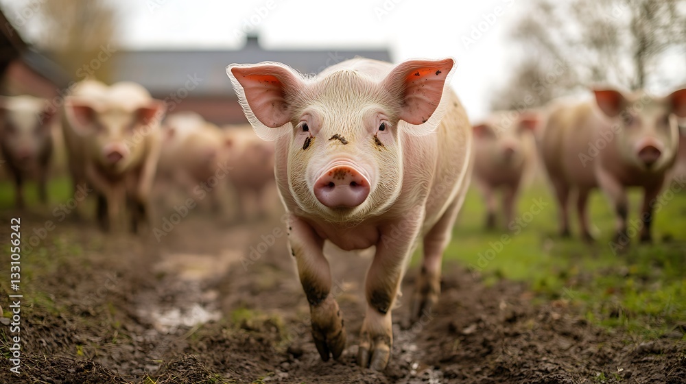 A Piglet's Journey: Farm Life in the Countryside A Piglet's Journey: Farm Life in the Countryside