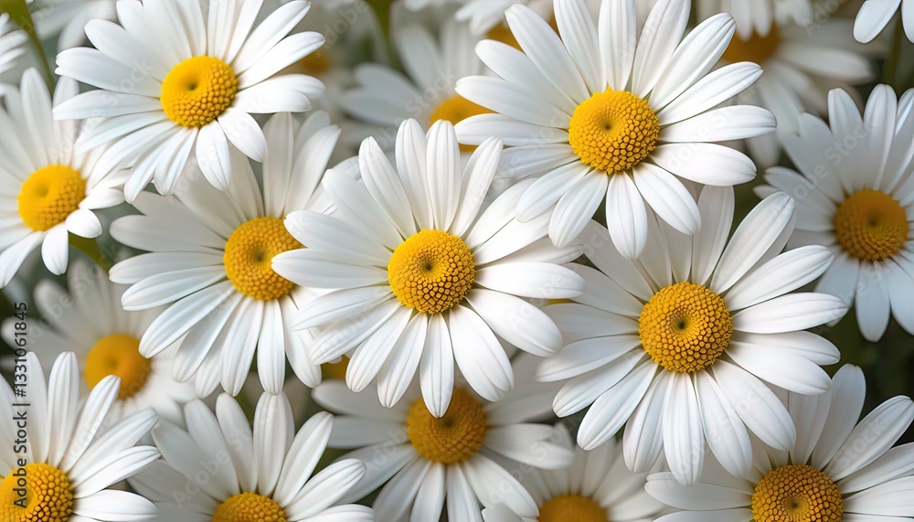 Fototapeta premium Daisy Dreams: Nature’s Embrace