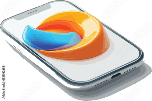 close up of a smartphone