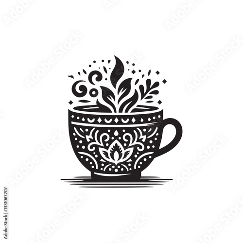 Masala Chai icon vector symbol design art illustration