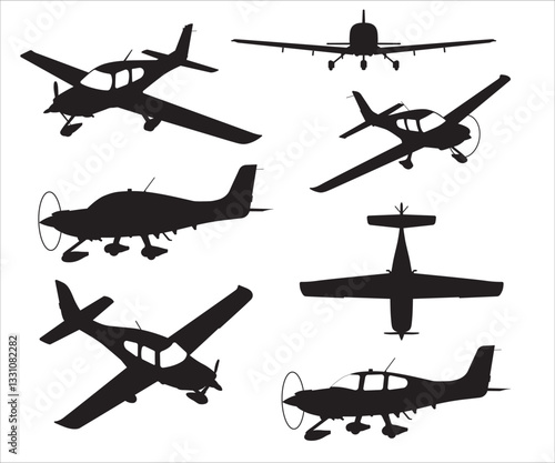 Cirrus SR-22 svg, Airplane svg, Cirrus SR-22 bundle, SR-22, Cirrus sr 20 airplane vector, Gifts for Pilots svg