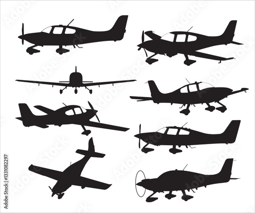 Cirrus SR-22 svg, Airplane svg, Cirrus SR-22 bundle, SR-22, Cirrus sr 20 airplane vector, Gifts for Pilots svg