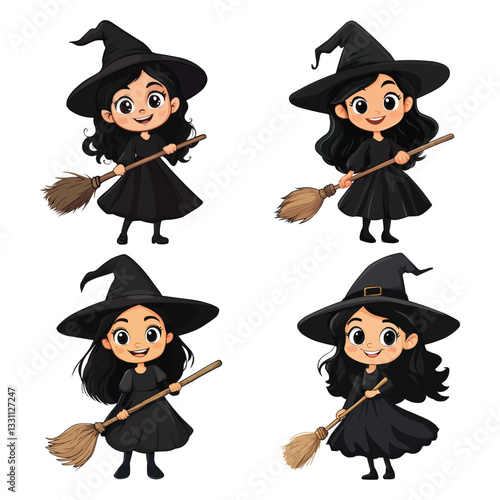 halloween witch set