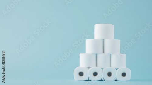 Toilet Paper Pyramid: a tid...