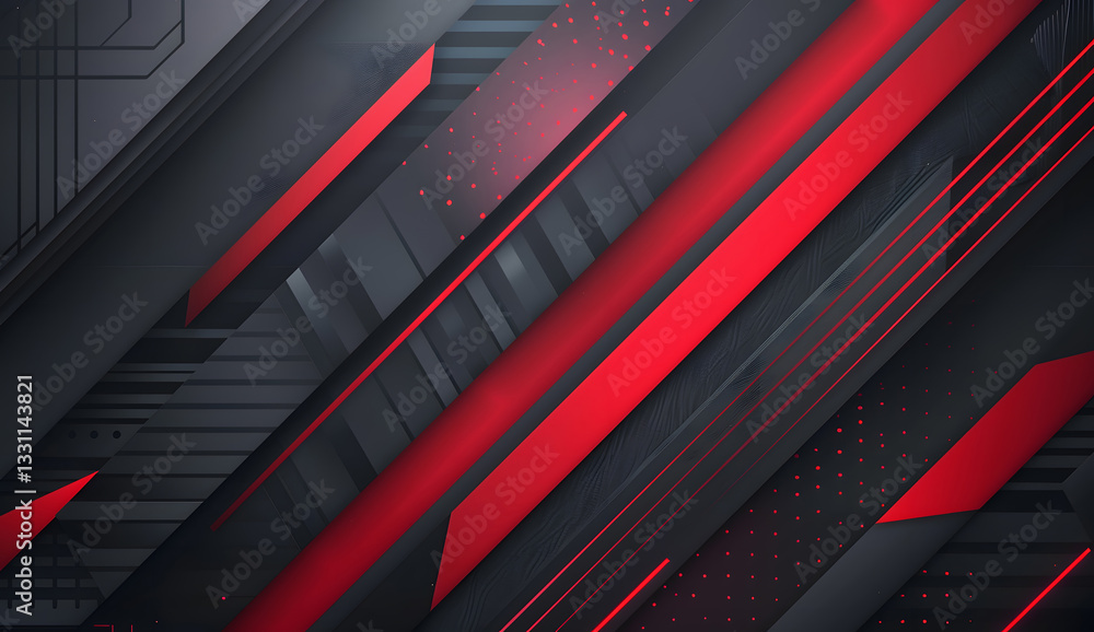 A modern red and black abstract background with sleek geometric patterns, creating a high-tech and sophisticated visual effect. A modern red and black abstract background with sleek geometric patterns, creating a high-tech and sophisticated visual effect.
